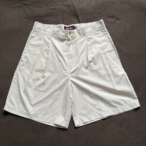 Mens short FUSION Brand Size 34 pre owned polyester Beige  white type color